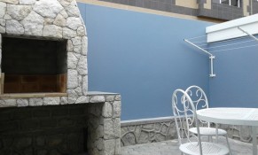 Cottage 4 Courtyard with braai Jetty Self-Catering Swakopmund